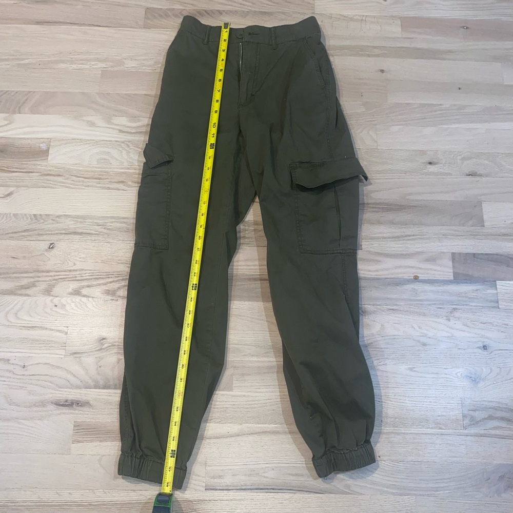 Garage Khaki Green Cargo Pants - Picture 4 of 10